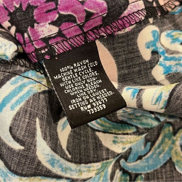 Nicole Miller Floral Sleeveless plus size Dress size 16 - Picture 11 of 13